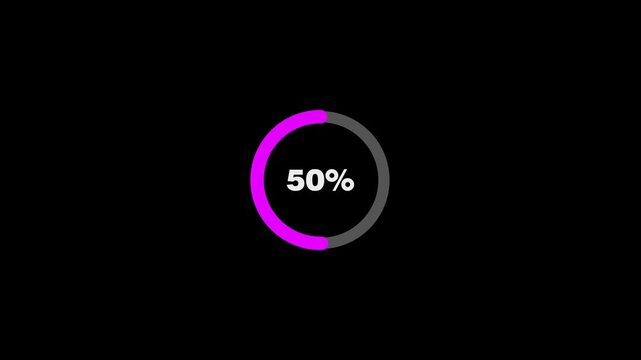 loading animation, circle loading icon, circle loading, circular loading mark on alpha chanel