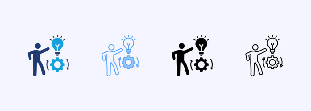 Innovation Icon Set Multistyle Various Collection Element For Design