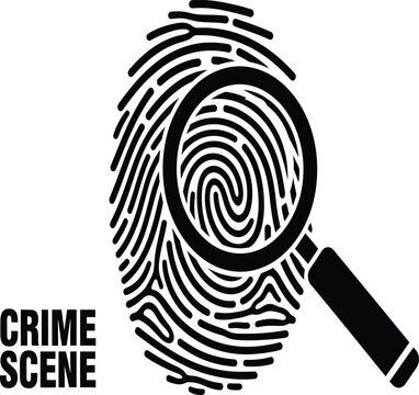 Yellow and black crime scene tape cordoning off an area Vector