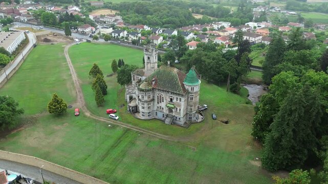 Drone video Pal&aacute;cio da Dona Chica Portugal Europe