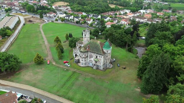 Drone video Pal&aacute;cio da Dona Chica Portugal Europe