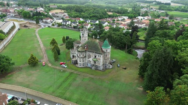Drone video Pal&aacute;cio da Dona Chica Portugal Europe