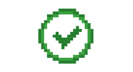 Obraz premium Green Checkmark Icon.
