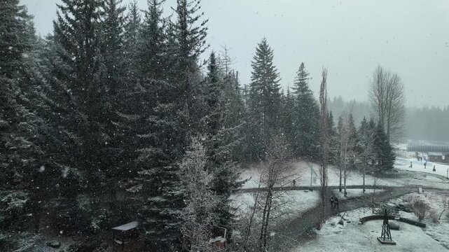 Beautiful winter ski vacation at the Fairmont Chateau Whistler hotel and spa in British Columbia, Canada.