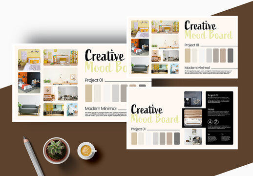 Modern Creative Mood Board