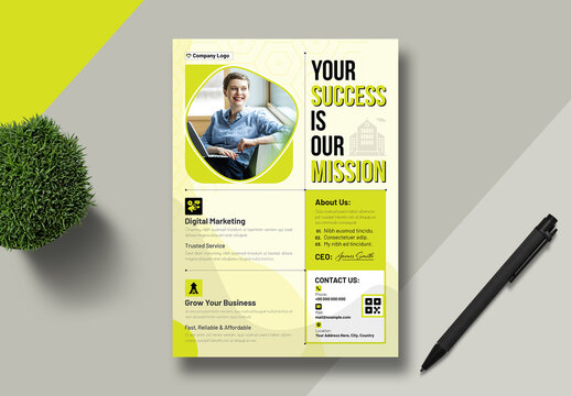 Startup Business Flyer Template