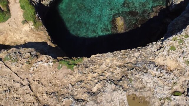 Aerial view of the Grotta de la poesia