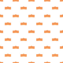 Naklejka premium Repeating pattern of government building, court, or museum icons