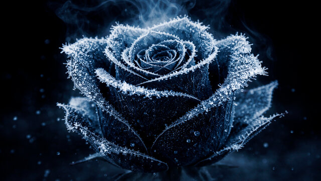 The exquisite black rose