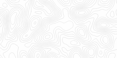 Minimal abstract travel diagram topography map area wallpaper. vector topo paper lines. Topographic contour lines grid map pattern. Geographic mountain relief. Contour hiking design. © MdLothfor