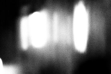 Obraz premium Vintage Film Grain Noise Texture Overlay Dark Dust Background Grunge Light Leak Cinematic Effect Template
