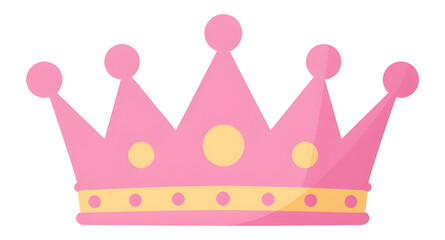 princess crown, pink crown icon, royal tiara, cute crown, fairy tale crown, girly design, queen crown, luxury symbol, crown illustration, royal icon, kids crown, fantasy crown, pink tiara, crown clipa © zpixel