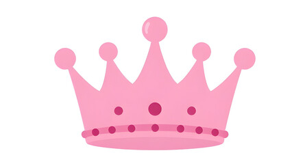 princess crown, pink crown icon, royal tiara, cute crown, fairy tale crown, girly design, queen crown, luxury symbol, crown illustration, royal icon, kids crown, fantasy crown, pink tiara, crown clipa © zpixel