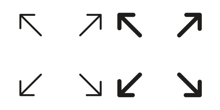 Full size icon design, logo, app, template set. Black icons