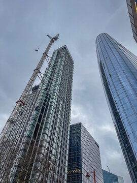 Modern architecture in LOndon, UK.