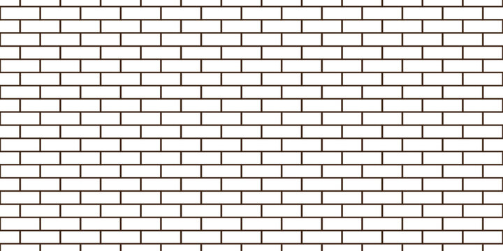 Urban abstract pavement floor and wall white structure brick wall row wallpaper texture design.