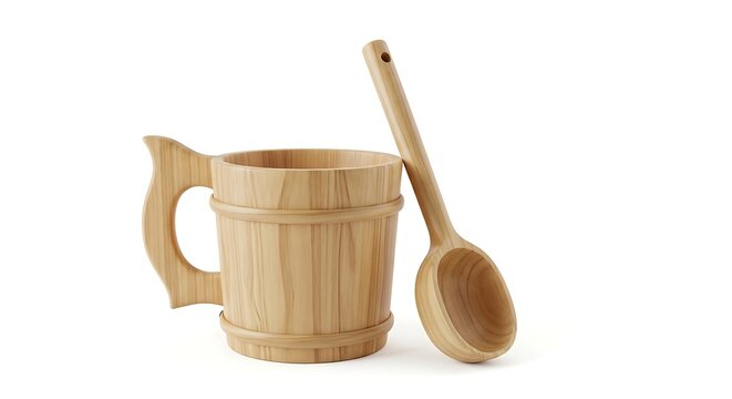wooden spoon and fork