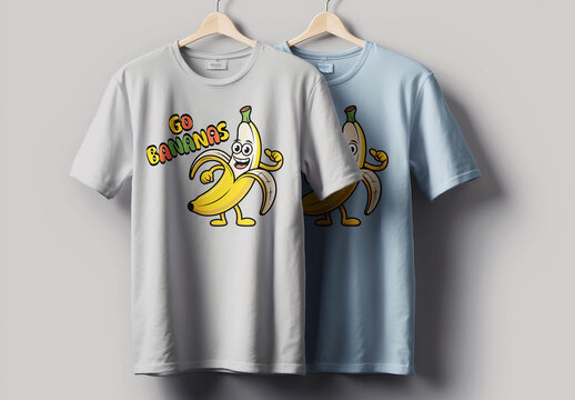 Banana Print on Demand Tshirt