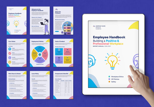 Corporate Employee Handbook Policy Ebook