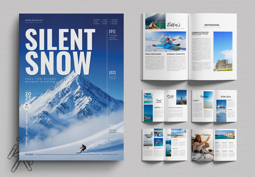 Creative Travel Magazine Template copy