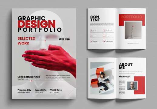 Graphic Designer Portfolio Magazine