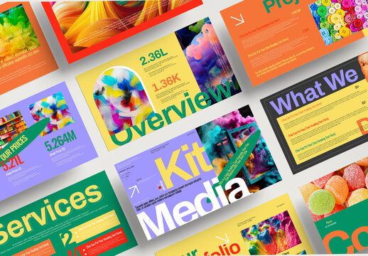 Media Kit Presentation Template
