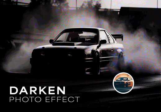 Darken Photo Effect