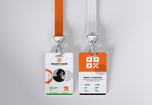 Modern ID Card Corporate Identity Design Template