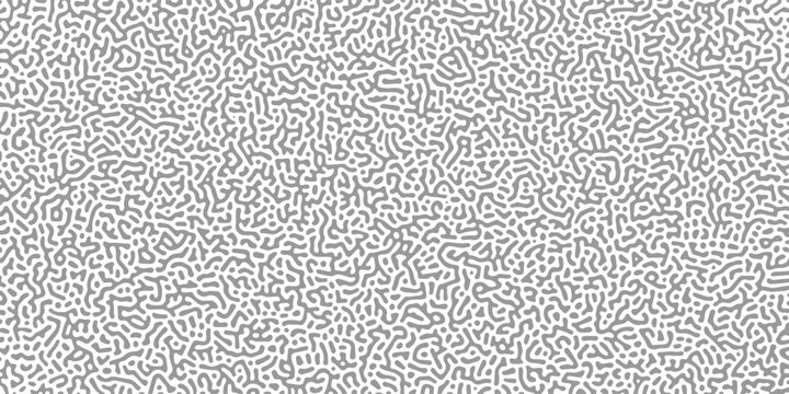 Abstract Gray and White Reaction Diffusion Turing Pattern Background eps 10.