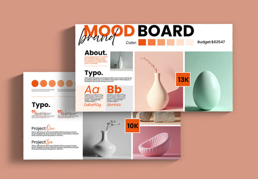 Mood Board Design Layout