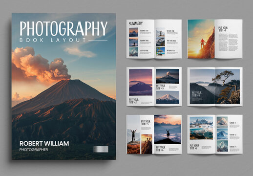 Photo Book Design Template