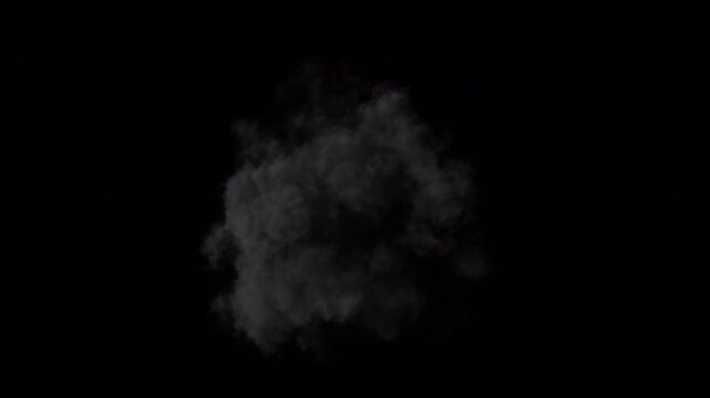 Realistic small explosion and fire VFX elements with alpha channel. Perfect for video editing, gaming effects, transitions, and cinematic scenes.