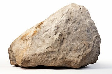 Obraz premium Rock boulder showing rough texture and natural brown tones