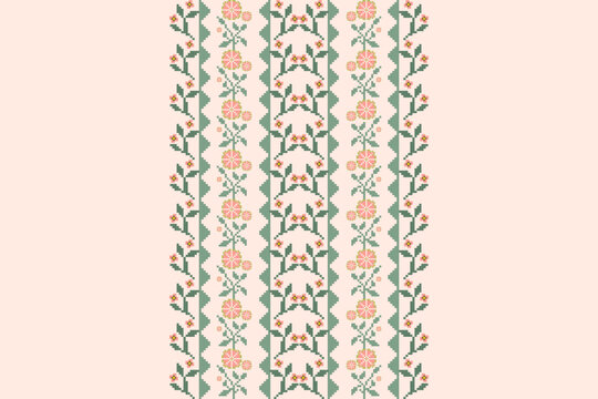 Neck geometric abstract Aztec oriental embroidery traditional border pattern. Native geometry neck decorative design for fashion, texture, element, neckline, textile, fabric, clothing, printing