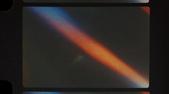 Super 8mm Film Vintage Film Textures, Light Leaks and Scratches Grain Overlay