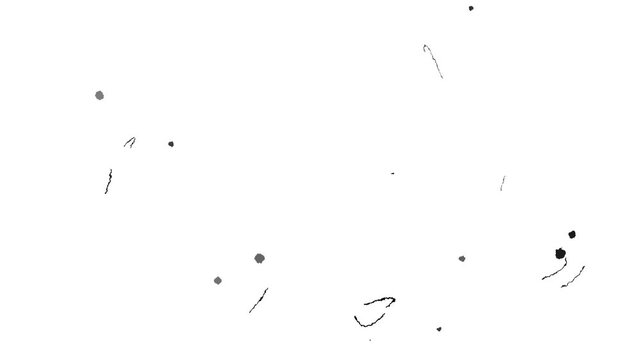 Black Dots and Smudge Marks.