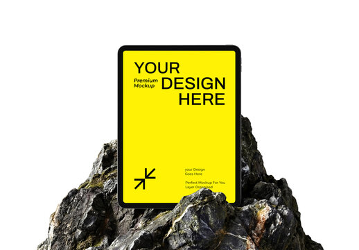 Tablet Screen Mockup