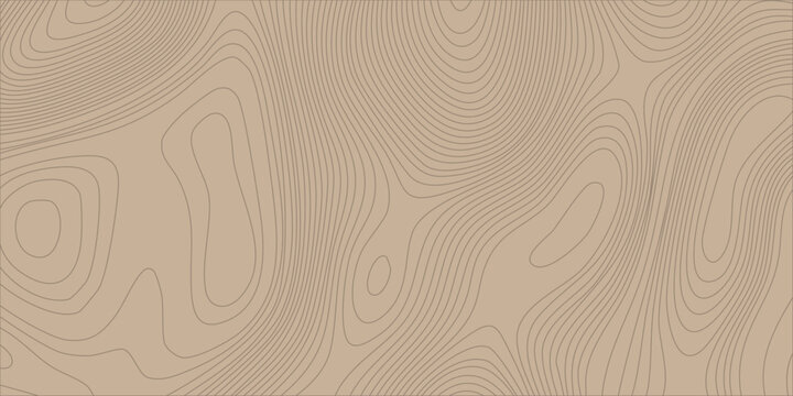 brown topographic map background with contour lines, abstract geographic terrain line pattern. geographic terrain and elevation maps, perfect for outdoor brands, hiking map, geological research layout