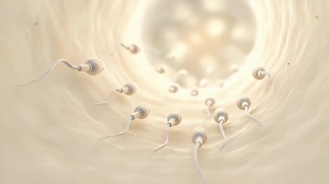 Human sperm cell reproductive fertilization ovum embryo anatomy biology medical science infertility genetics healthcare laboratory microscopic reproduction medicine pregnancy fertility genetic embryo