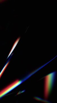 Abstract animation, iridescent background design, vertical 4k seamless loop 3d animation