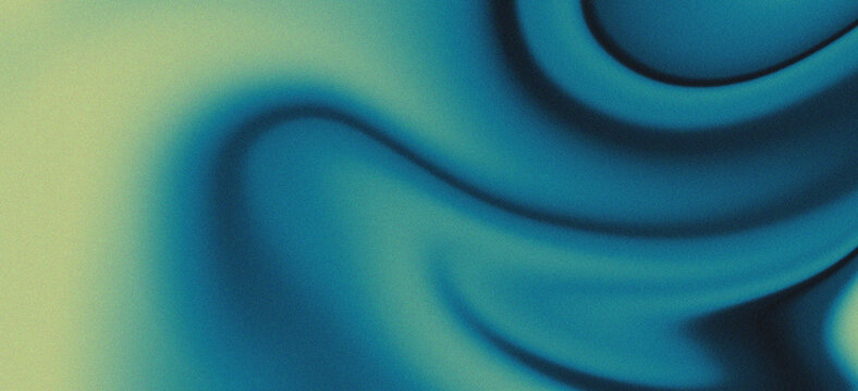 blur retro dark green, blue and black liquid wavy marble gradient background with liquify noise grainy texture, chroma grainy noise gradient, liquid design for card, invitation, wallpaper, poster	