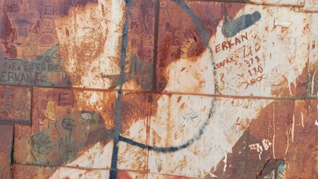 old rusty door