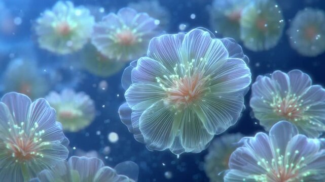 coral reef in aquarium