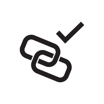Verified Link and Secure Connection SEO Icon
