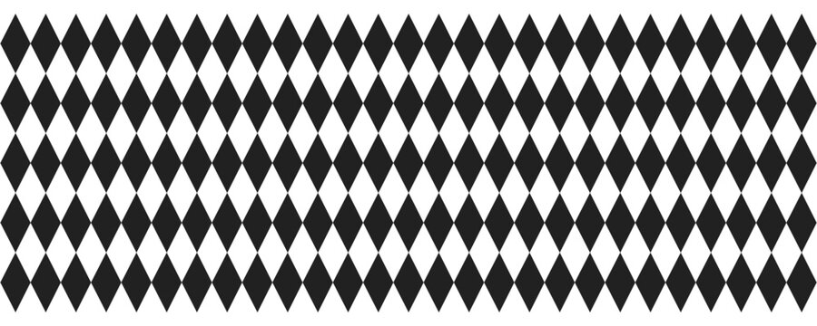 harlequin seamless pattern. rhombus background vector