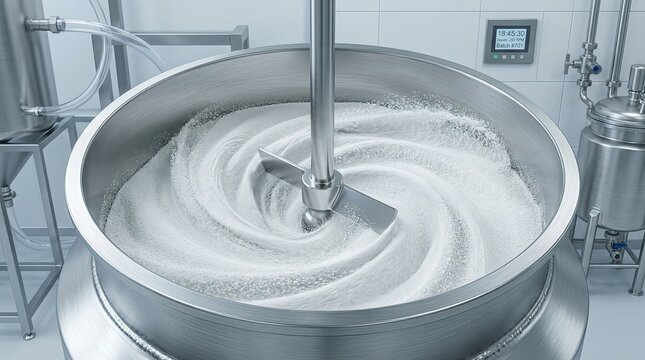 Advanced machinery integrated with automixing and validation systems for pharmaceuticals