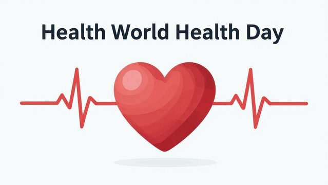 World Health Day, heart health concept