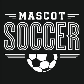 Soccer Team SVG, School Team Shirt Design