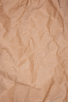 Rough Recycled Paper Sheet with Creases