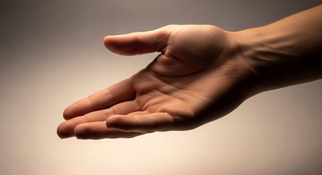 Human hand reaching downward offering assistance symbolizes support, kindness, gratitude, teamwork, and willingness to help others overcome challenges in professional and personal settings